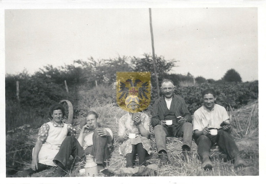 008 Blankenberg-Berghof familie huijnen in veld 1940