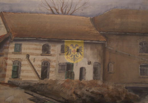 016 Jeukenhof - binnenhof van fam Soogelee - pachter op hoeve maessen 1941-1955