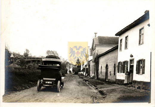 003 SCHEULDER 1907-1910 met auto van v.rijckevorsel