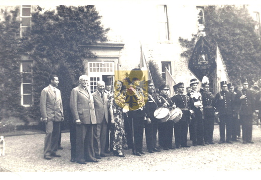 KASTEEL 028 serenade door schutterij kasteel 1938