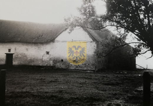Elkenraderhof 003 - zij aanzicht stallen en schuur 1974