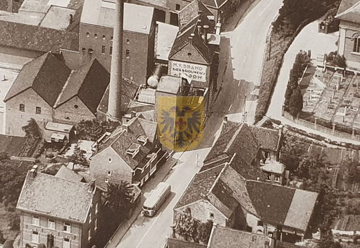 Luchtfoto Wijlre 1957 e