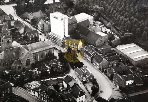 Luchtfoto Wijlre 1964 a