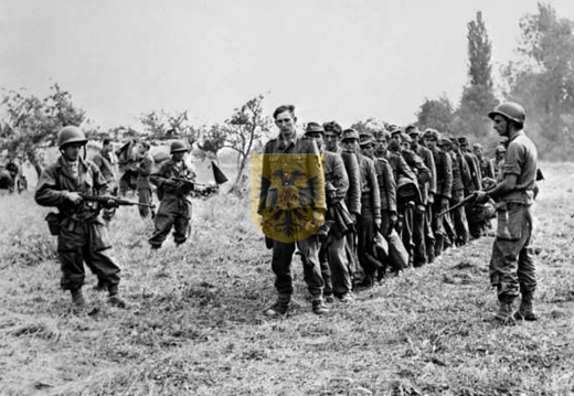 ELKENRADE ALGEMEEN 002 - krijgsgevangen Duitsers in Eyserbos 1944