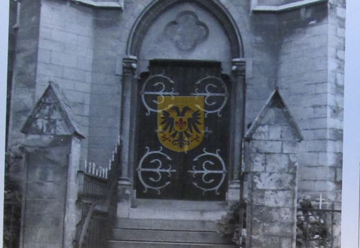 023 SCHEULDER oude ingang kerk 1968