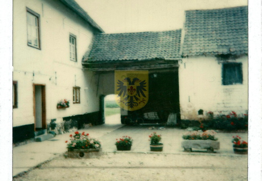 030 Blankenberg-Berghof boerderij hameleers binnenplaats 1975