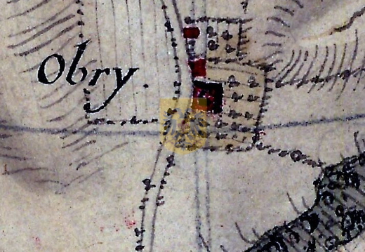 022 Jeukenhof op villaretkaart 1747
